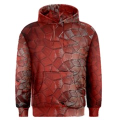 Pattern Backgrounds Abstract Red Men s Pullover Hoodie