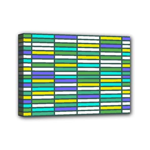 Color Grid 03 Mini Canvas 7  X 5 