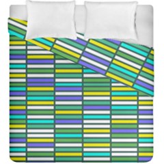 Color Grid 03 Duvet Cover Double Side (king Size) by jumpercat