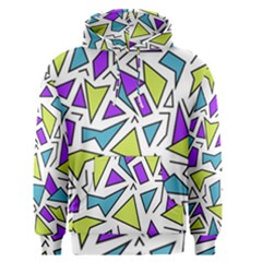 Retro Shapes 02 Men s Pullover Hoodie by jumpercat