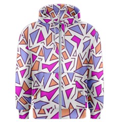 Retro Shapes 03 Men s Zipper Hoodie