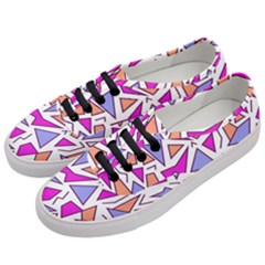 Retro Shapes 03 Women s Classic Low Top Sneakers