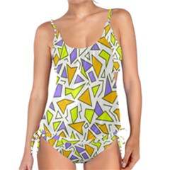 Retro Shapes 04 Tankini Set by jumpercat