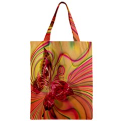 Arrangement Butterfly Aesthetics Zipper Classic Tote Bag by Celenk