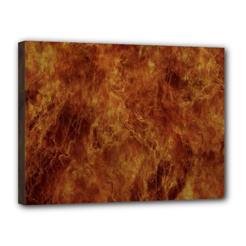 Abstract Flames Fire Hot Canvas 16  X 12  by Celenk