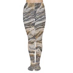 Texture Marble Abstract Pattern Women s Tights