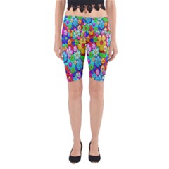 Flowers Ornament Decoration Yoga Cropped Leggings