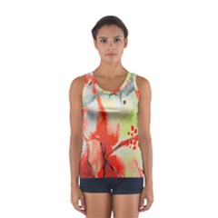 Fabric Texture Softness Textile Sport Tank Top  by Celenk