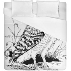 Animal Bird Forest Nature Owl Duvet Cover (King Size)