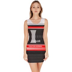 Compact Cassette Musicassette Mc Bodycon Dress by Celenk