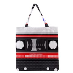 Compact Cassette Musicassette Mc Grocery Tote Bag