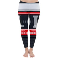 Compact Cassette Musicassette Mc Classic Winter Leggings by Celenk