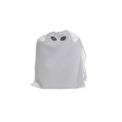 Ghost Halloween Spooky Horror Fear Drawstring Pouches (small)  by Celenk