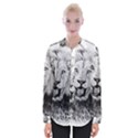 Lion Wildlife Art And Illustration Pencil Womens Long Sleeve Shirt View1