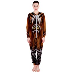 The Tiger Face Onepiece Jumpsuit (ladies)  by Celenk