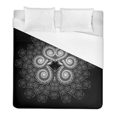 Fractal Filigree Lace Vintage Duvet Cover (full/ Double Size) by Celenk