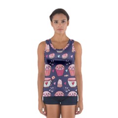 Afternoon Tea And Sweets Sport Tank Top 
