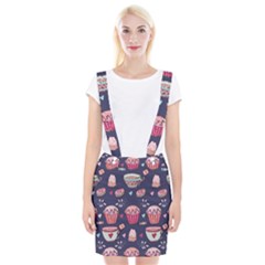 Afternoon Tea And Sweets Braces Suspender Skirt