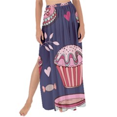 Afternoon Tea And Sweets Maxi Chiffon Tie-Up Sarong