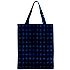 Sci Fi Tech Circuit Zipper Classic Tote Bag