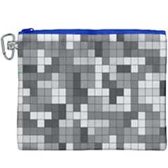 Tetris Camouflage Urban Canvas Cosmetic Bag (xxxl)