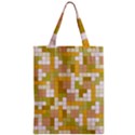 Tetris Camouflage Desert Zipper Classic Tote Bag View1