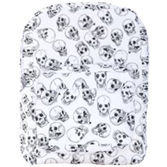 A Lot Of Skulls White Full Print Backpack