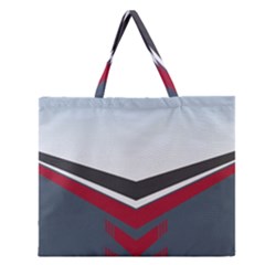 Modern Shapes Zipper Large Tote Bag by jumpercat