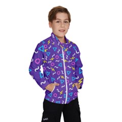 Retro Wave 1 Wind Breaker (kids) by jumpercat