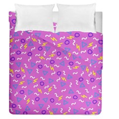 Retro Wave 2 Duvet Cover Double Side (queen Size)