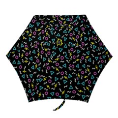 Retro Wave 3 Mini Folding Umbrellas