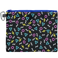 Retro Wave 3 Canvas Cosmetic Bag (xxxl)