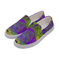 Ink Splash 02 Women s Canvas Slip Ons