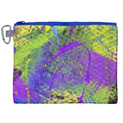 Ink Splash 02 Canvas Cosmetic Bag (xxl)