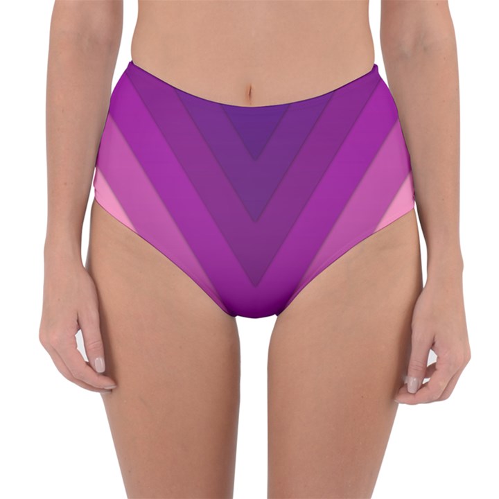 Tri 01 Reversible High-Waist Bikini Bottoms
