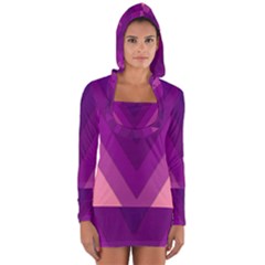 Tri 01 Long Sleeve Hooded T-shirt by jumpercat