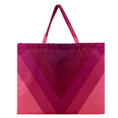 Tri 02 Zipper Large Tote Bag by jumpercat