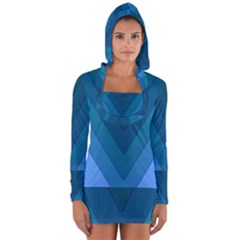 Tri 04 Long Sleeve Hooded T-shirt by jumpercat