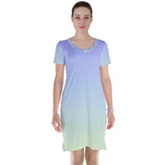 Vanilla Gradient Short Sleeve Nightdress by jumpercat