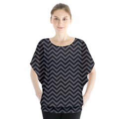 Dark Chevron Blouse