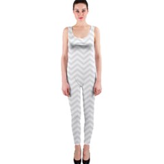 Light Chevron Onepiece Catsuit by jumpercat