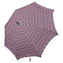 Navy Chevron Hook Handle Umbrellas (Medium) View2