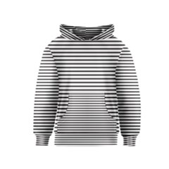 Basic Horizontal Stripes Kids  Pullover Hoodie by jumpercat