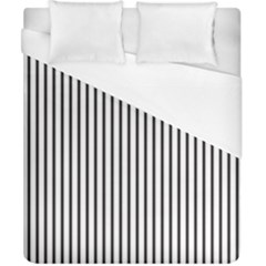 Basic Vertical Stripes Duvet Cover (california King Size)