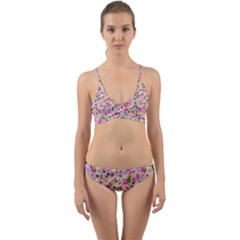 Gardenia Sweet Wrap Around Bikini Set by jumpercat