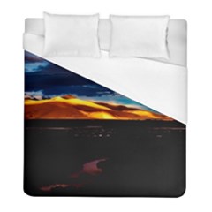 India Sunset Sky Clouds Mountains Duvet Cover (full/ Double Size)