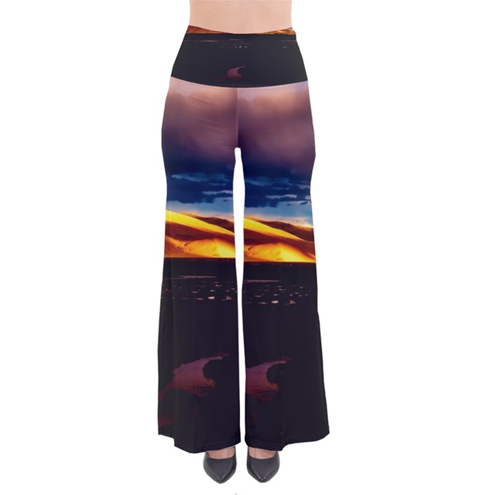 India Sunset Sky Clouds Mountains Pants