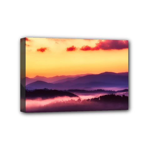 Great Smoky Mountains National Park Mini Canvas 6  X 4  by BangZart