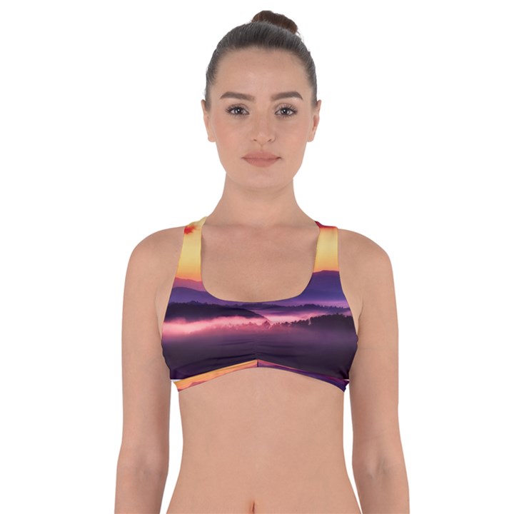 Great Smoky Mountains National Park Got No Strings Sports Bra