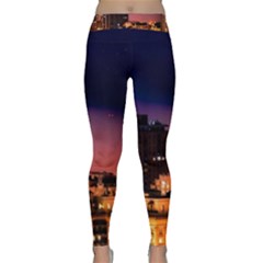 San Francisco Night Evening Lights Classic Yoga Leggings